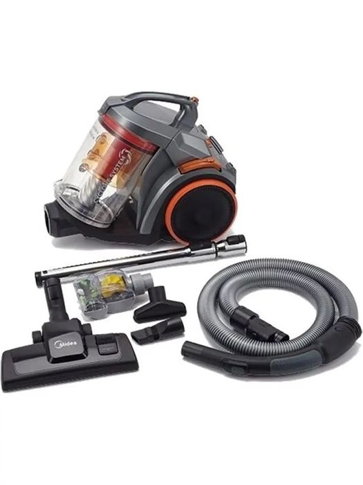 Пылесос Midea VCS43A15, серебристый