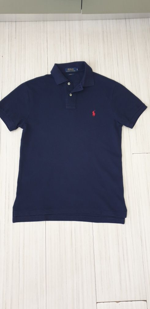 POLO Ralph Lauren Pique Cotton Slim Fit / S / ОРИГИНАЛ! Мъжка Тениска!