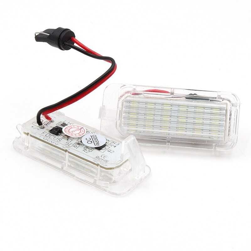 Lampi numar LED Ford Fiesta, Focus, Mondeo, Kuga, C-Max, S-Max, Jaguar