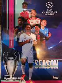 Uefa 2023 2024 topps stickere nu panini fotbal ucl