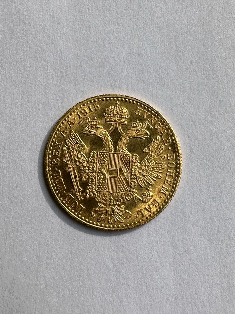 Vând Monede aur-Franz Joseph-1915-Galben mic: 3.49 grame moneda.