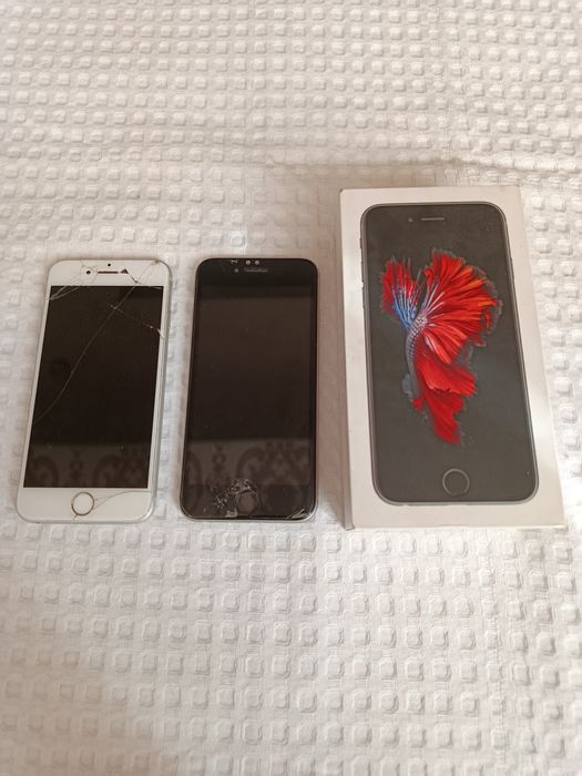 Продается срочно два Айфона 6s и 6 в хорошем состоянии