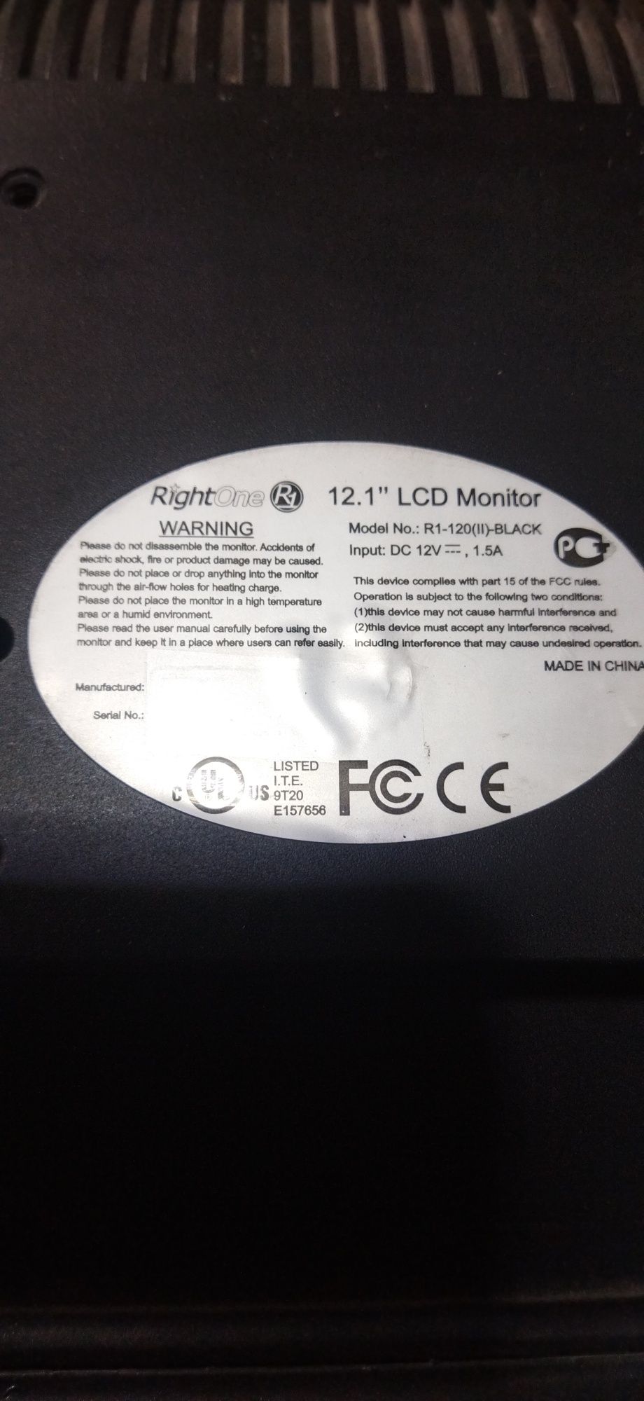 Продам мониторы 12.1"LCD