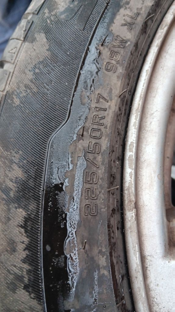 Алуминиеви джанти volvo s60 v70 с гуми 17 цола