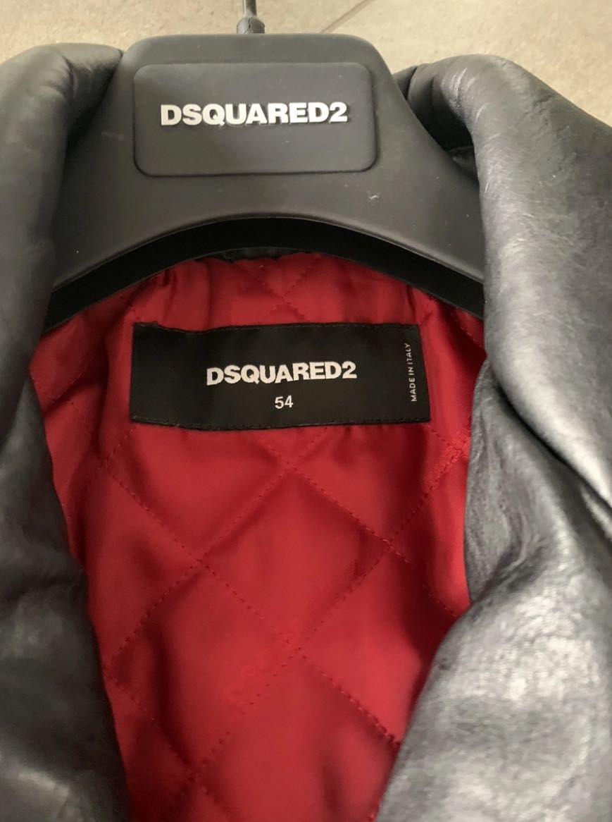 Dsquared2 leather jacket