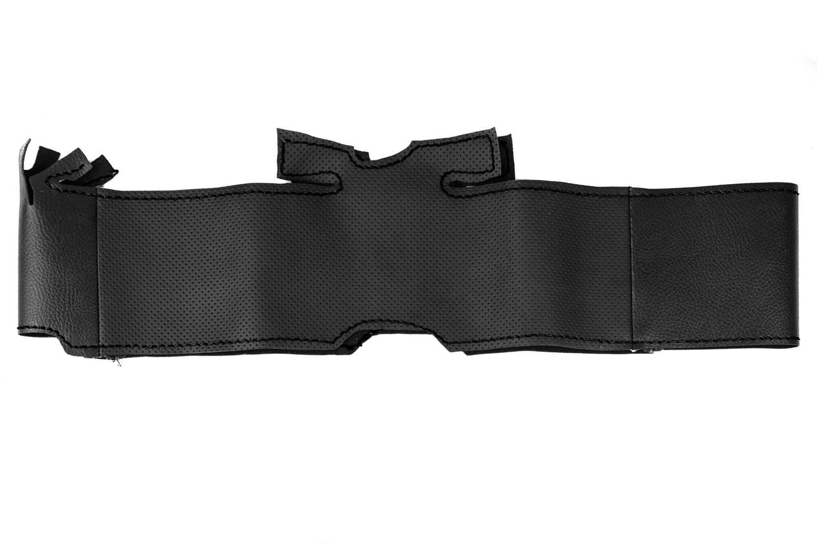 Husa volan piele negru 38 cm. pentru BMW E39 E46 X5 E53 Nou