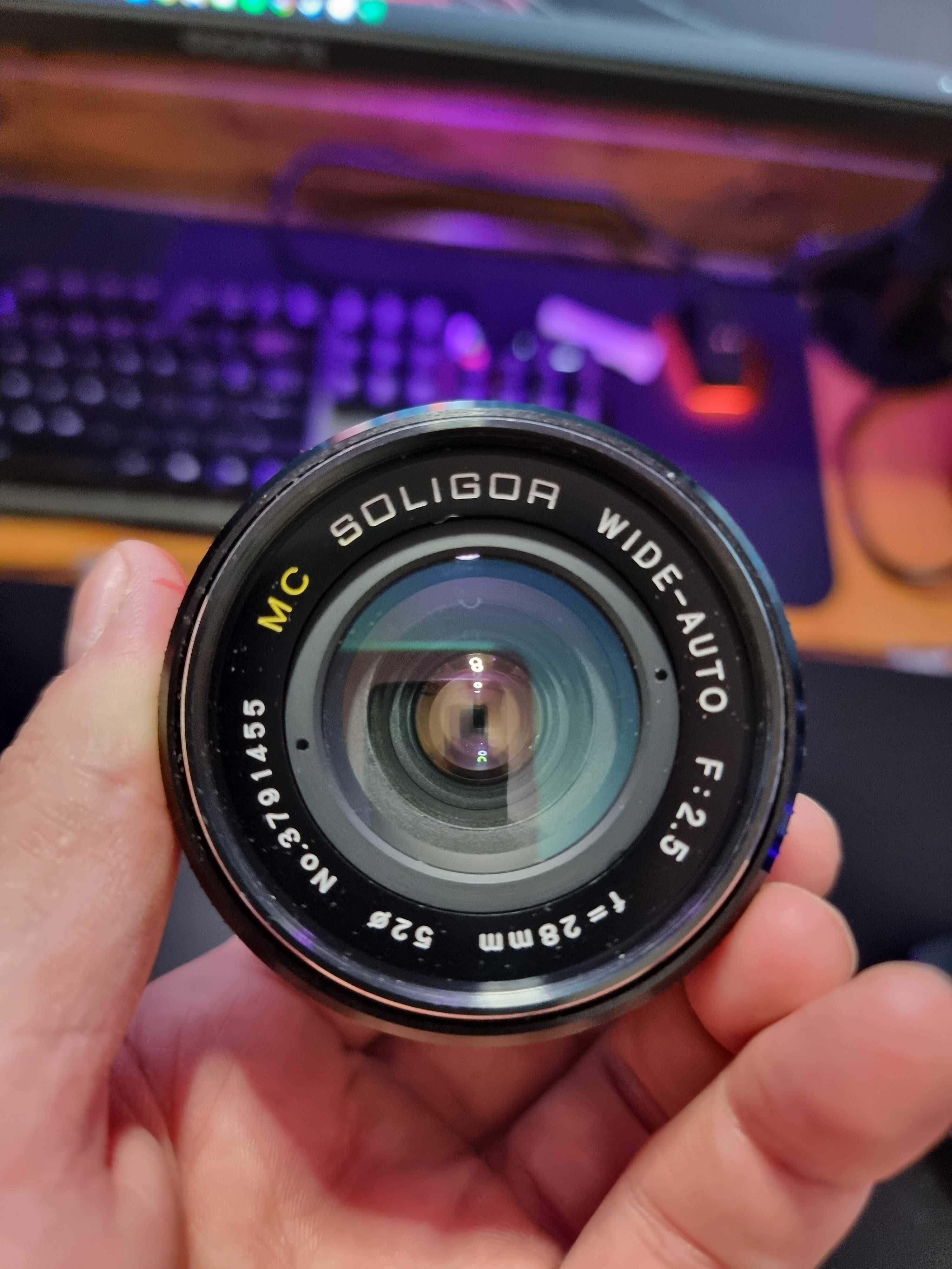 Soligor 28mm 2.5 52 Wide-Auto obiectiv