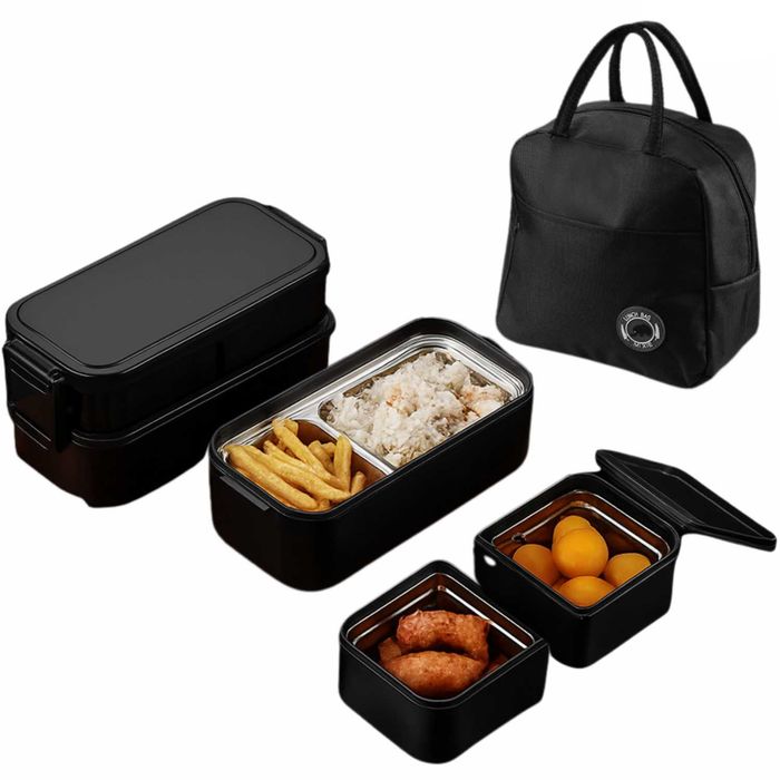 Set caserole din inox +  CADOU ghizdan termo-rezistent