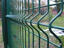 3D панели, Заборы с полимерным покрытием