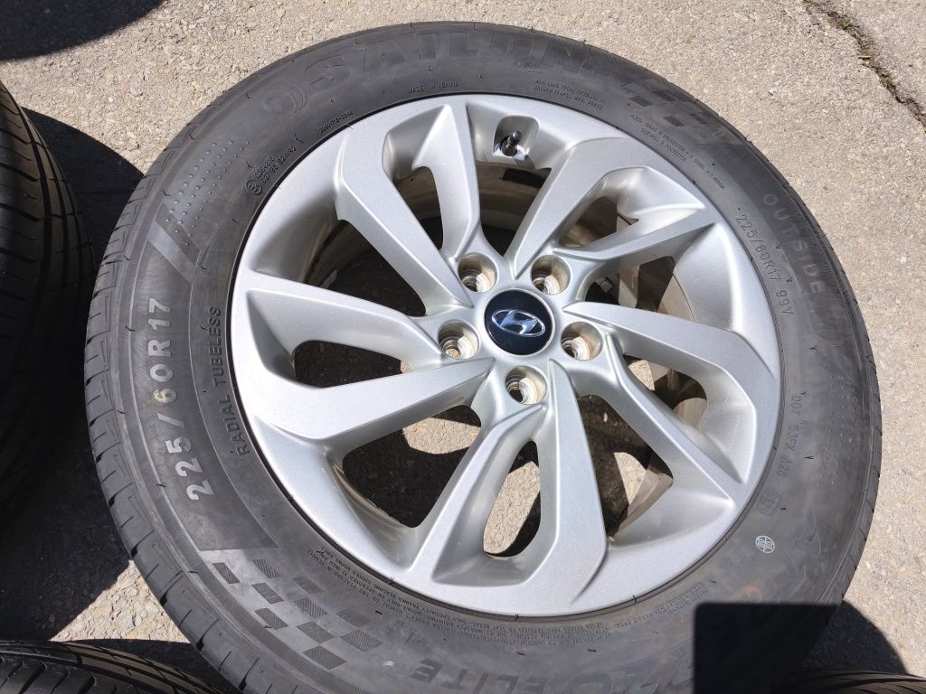 17" оригинални алуминиеви джанти за Hyundai Tucson/Kia.