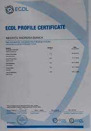 Certificare ECDL - PC - echivalare bacalaureat