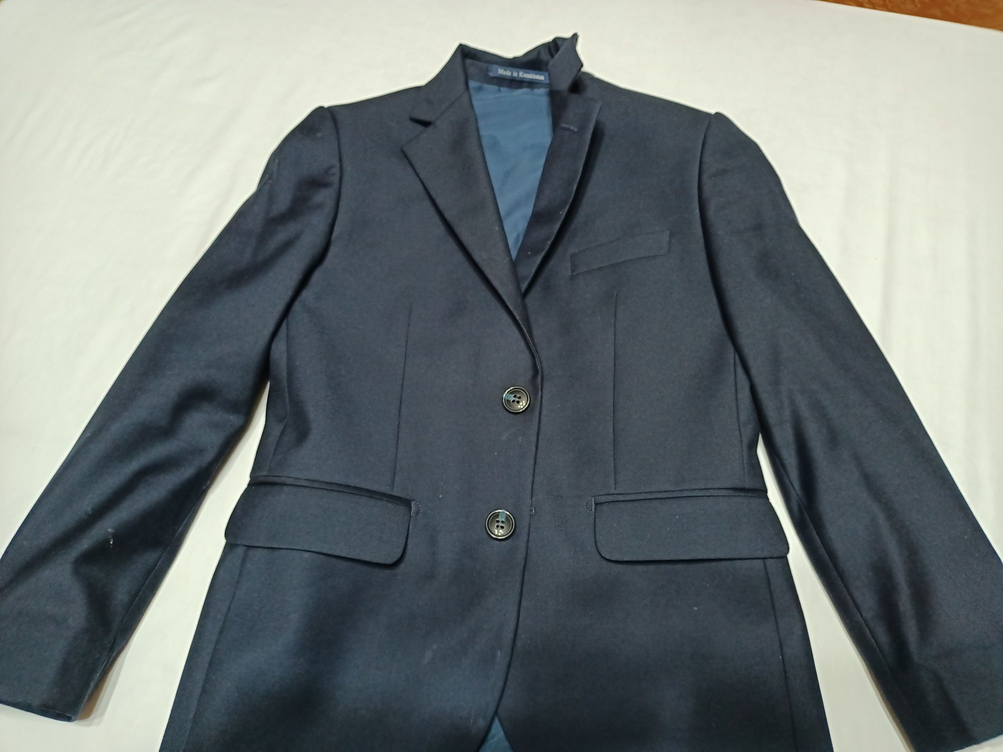 Пиджак темно синий