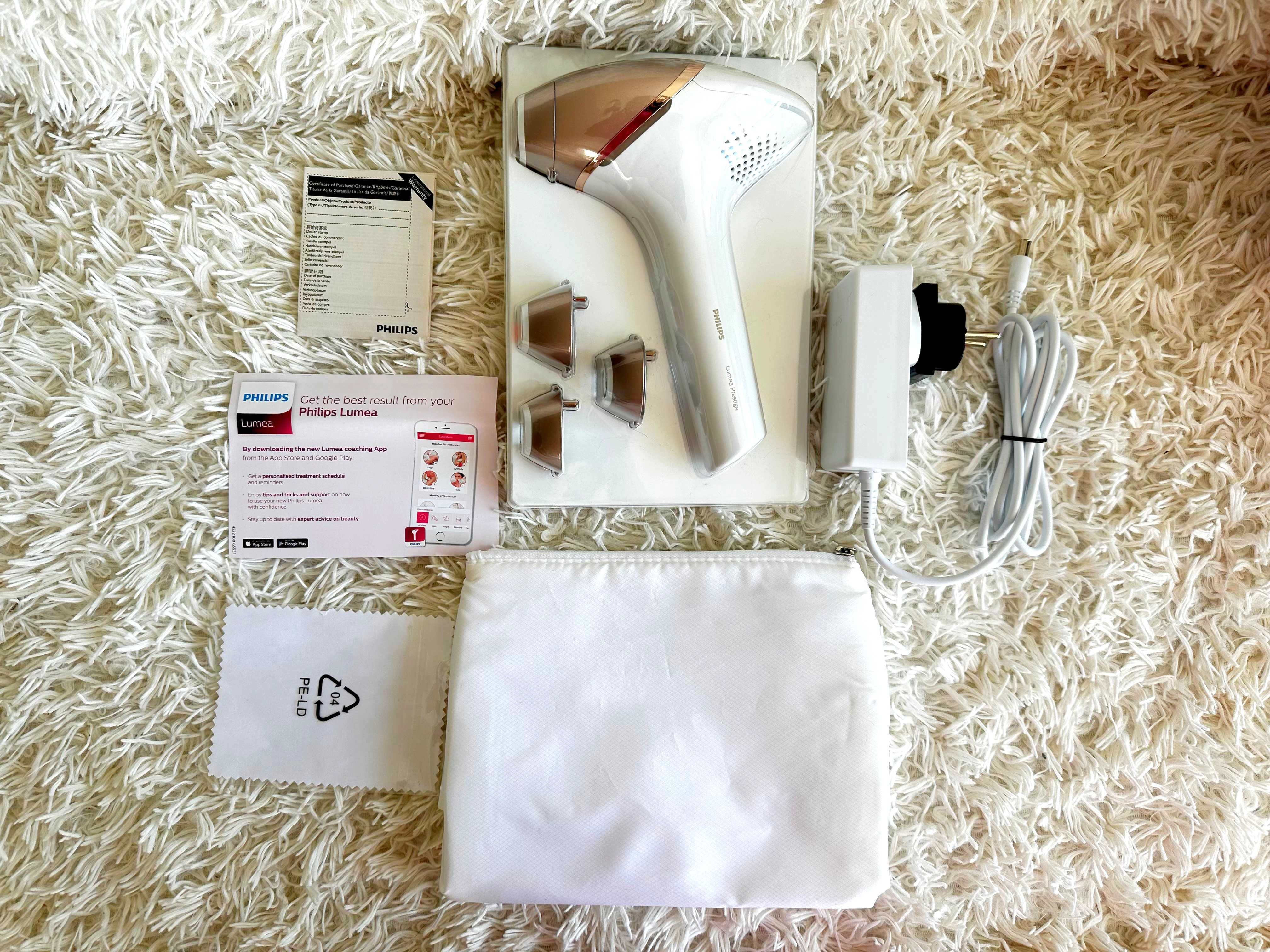 Фотоепилатор Philips Lumea Prestige за лице, тяло, мишници и бикини