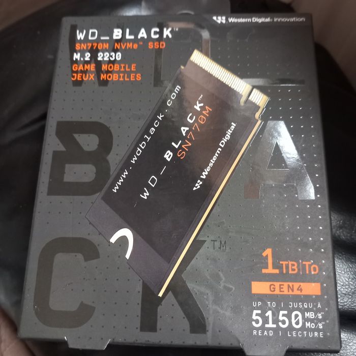 Solid State Drive (SSD) WD BLACK™ SN770 Gen.4, 1TB, NVMe™, M.2.