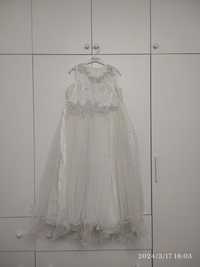 платье белое  нарядное