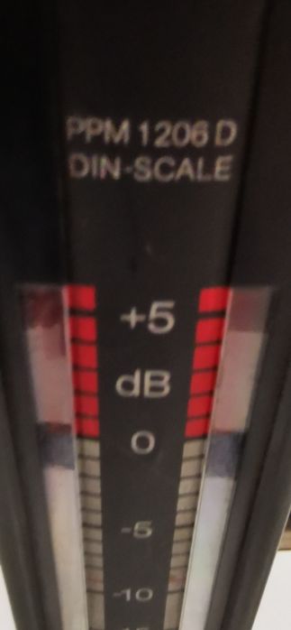 RTW Din-Scale PPM-1206 D Stereo Peak Meter