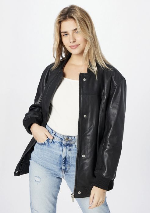 Ново кожено яке River Island, естествена кожа