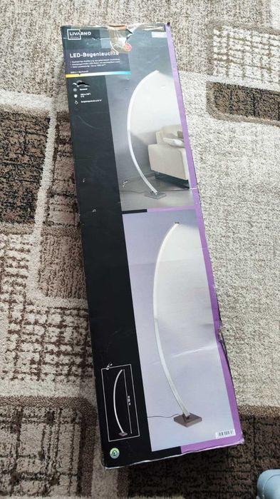 Livarno  Lampă cu arc LED, reglabilă în intensitate