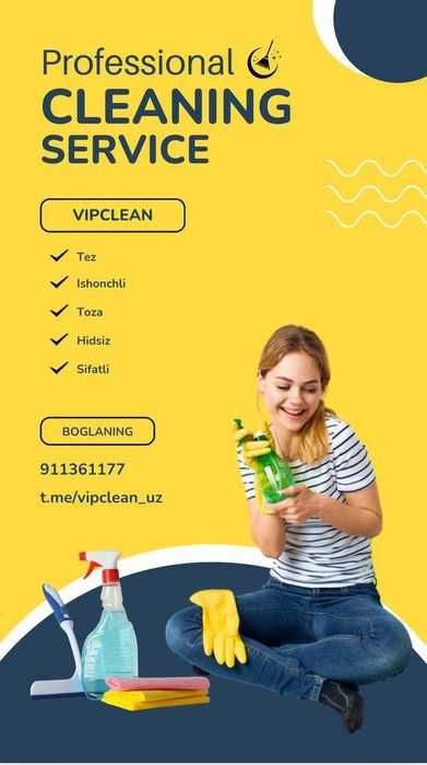 Uy ofis Tozalash xizmati-Уборка квартир и офисов