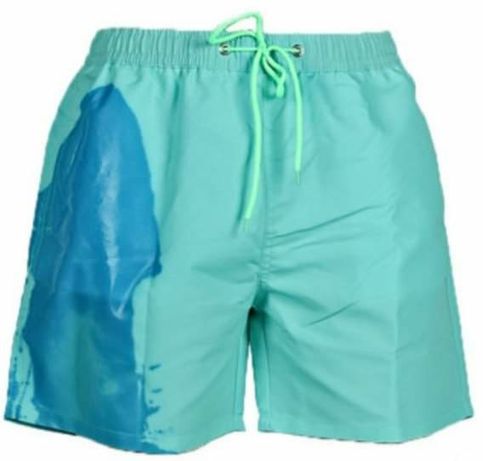 Мъжки, плажни шорти променящи цвета си