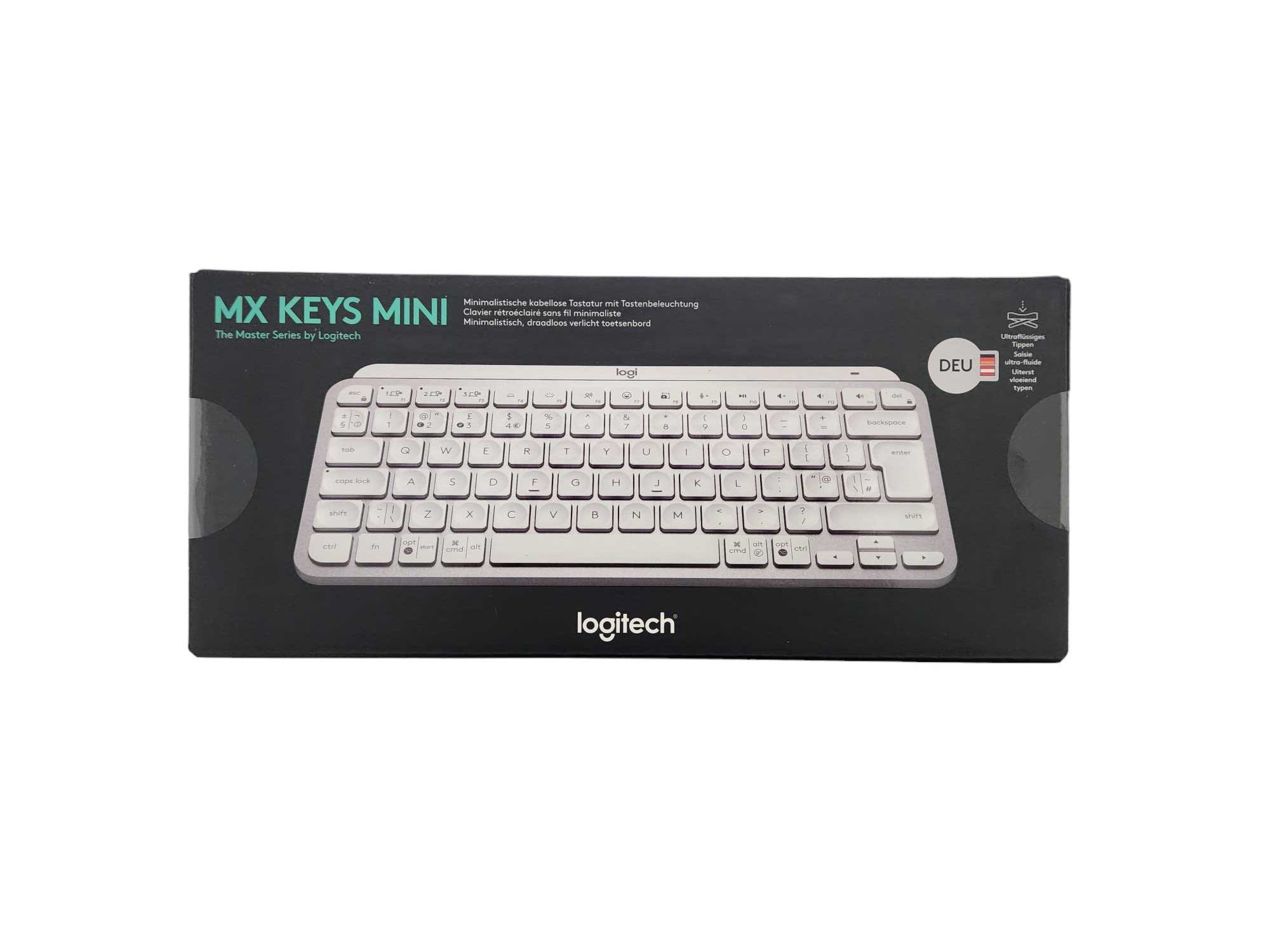 Tastatura Wireless LOGITECH MX Keys Mini, Bluetooth, Layout DEU / Nou