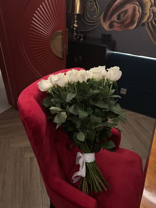 букет цветов розы 51шт