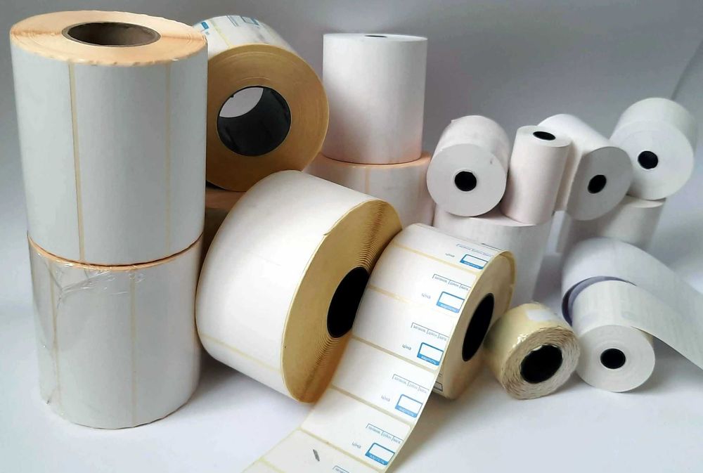 Кассовая лента. Термо лента. Этикетка для весов