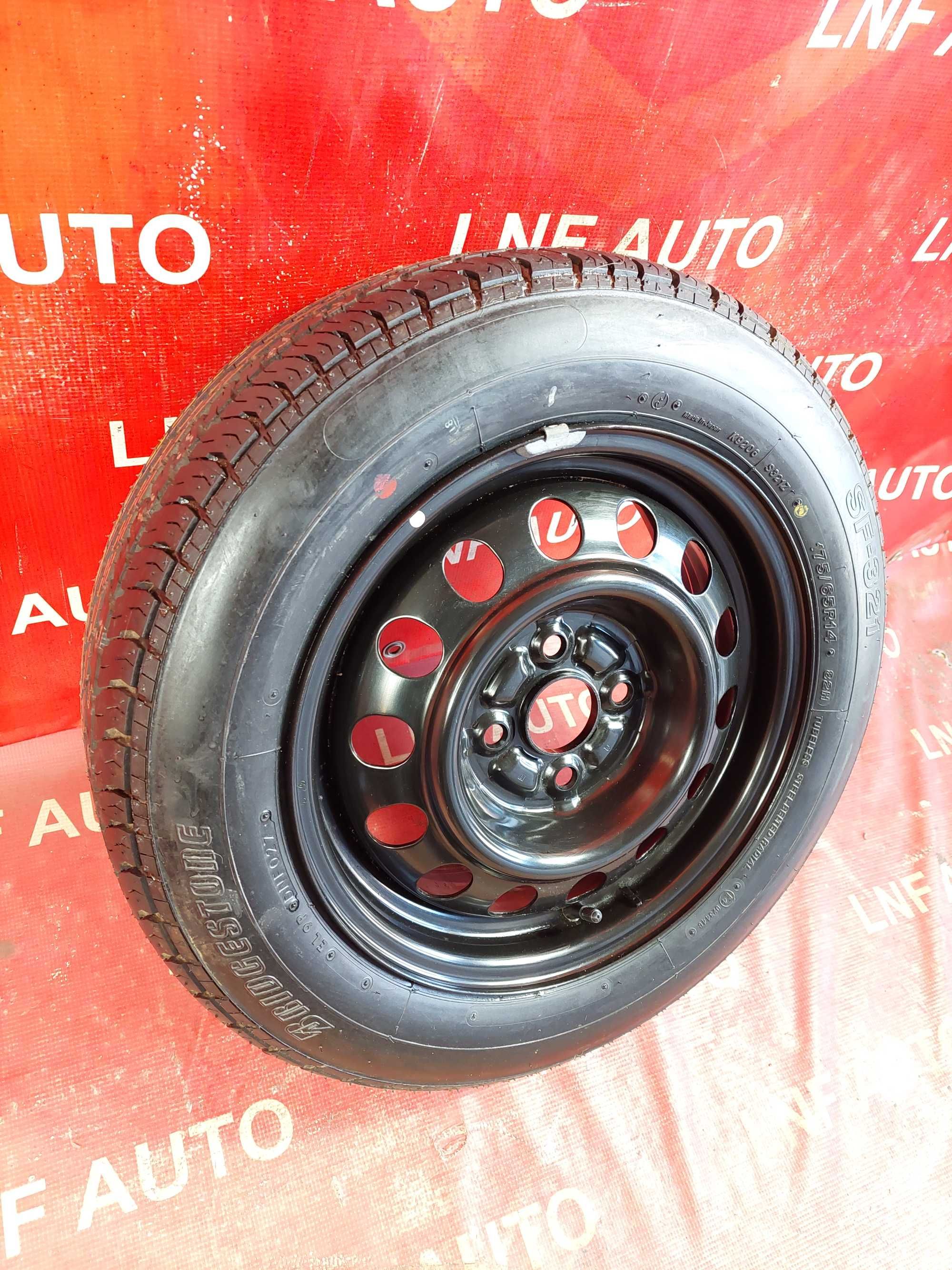 Roata Rezerva 4x100 14'' - OEM Toyota Yaris - NOUA - 175/65/14 !