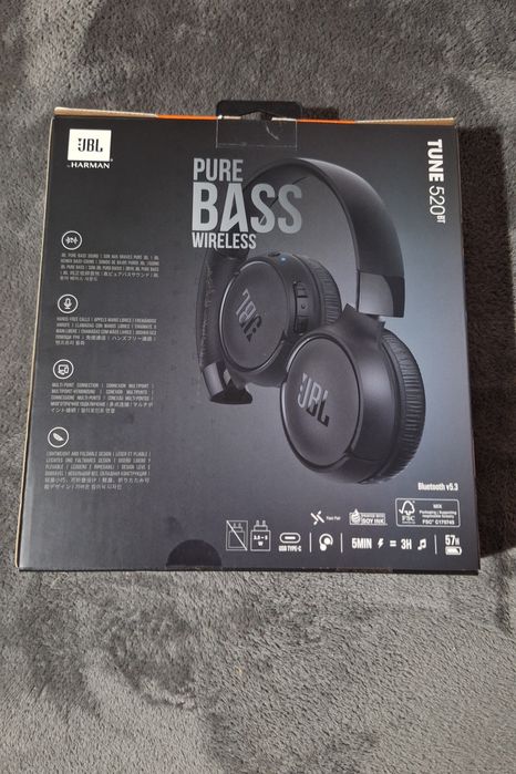 Vând căști jbl noi tunet 520 BT