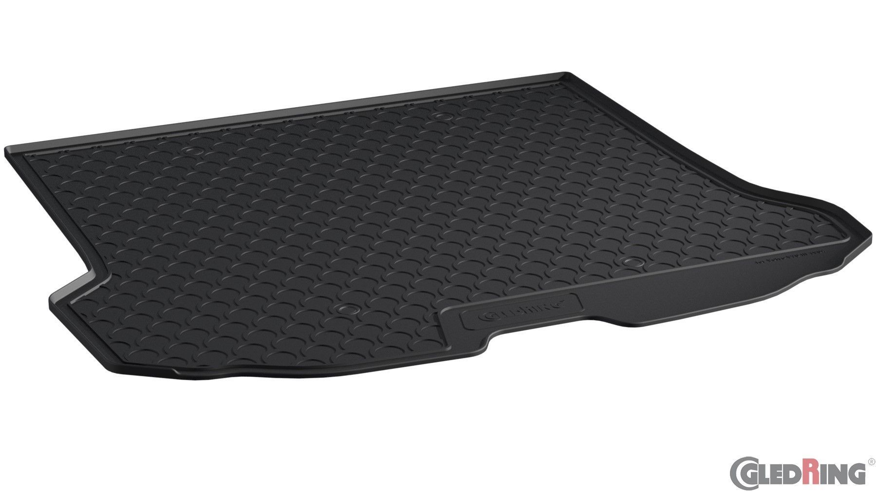 Tavita portbagaj Volvo V70 / Xc70 2007-> prezent, (doar cu o podea), din cauciuc Rubbasol, marca Gledring