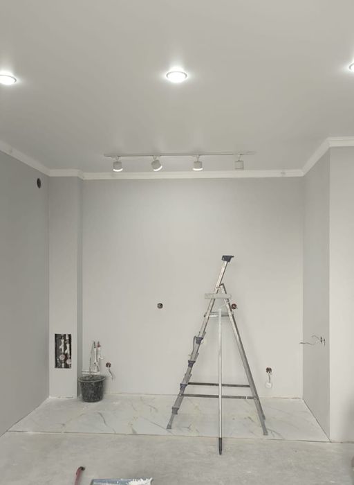 Ремонт побелка покраска левкас