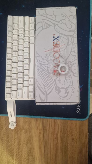 Tastatura/keyboard gaming  mechanica  60% Nacodex cu red keys