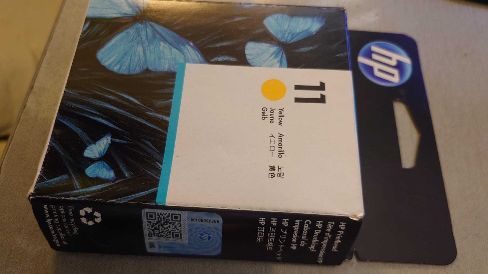 HP 11 capete scriere originale color