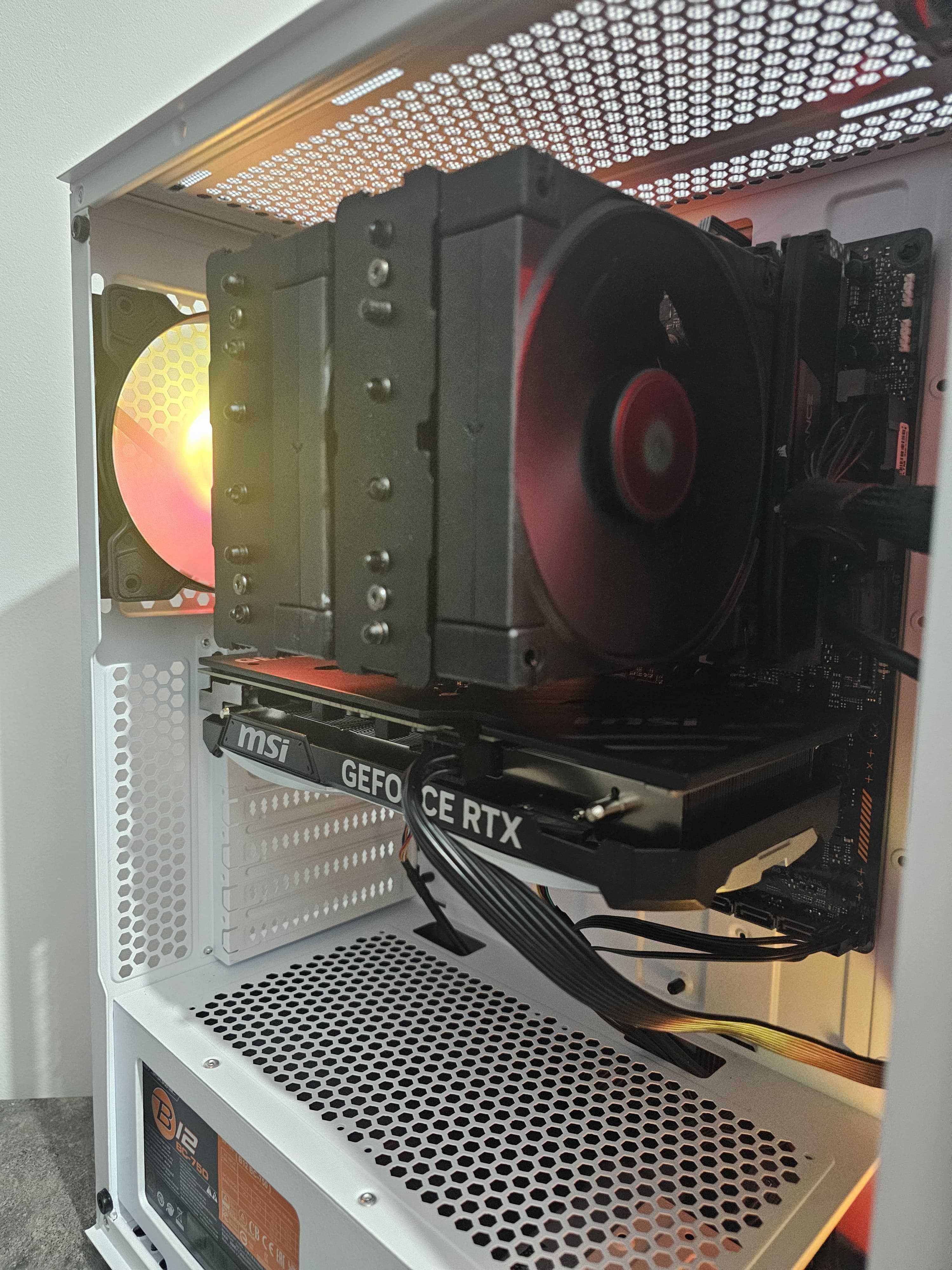 Calculator PC GAMING, AMD RYZEN 5 9600X, 32GB DDR5, RTX 4070 12GB