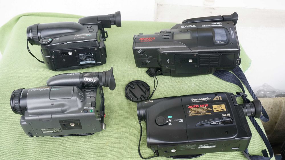 Lot  video camere MiniDv Digital8 Hi8 VHS-C defecte