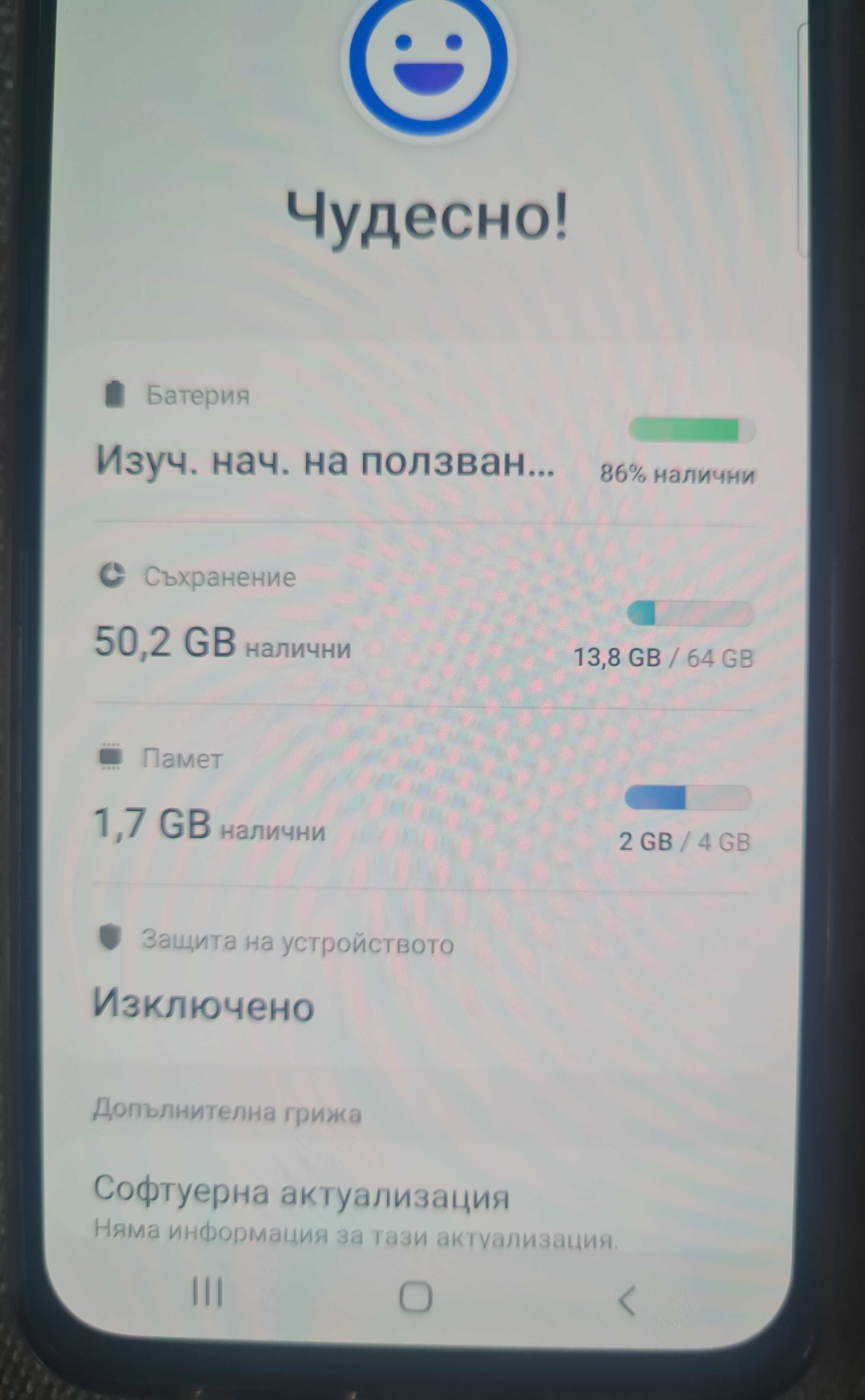 Продавам отличен смартфон Samsung Galaxy A40