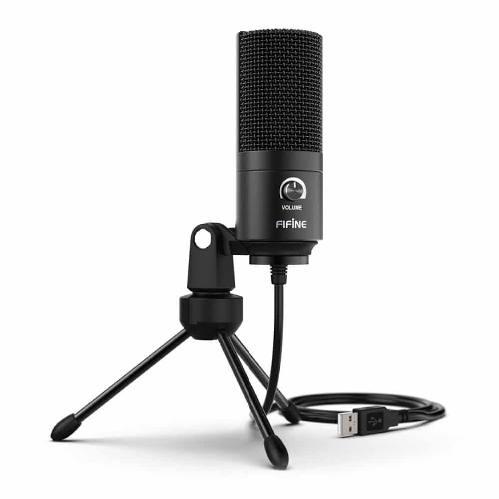 Новый профессиональный студийный микрофон Fifine K669 с бесплатной дос
