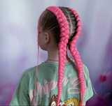 Codițe afro și împletituri cu extensii colorate!