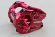 Meroca SuperLight CNC 31.8' - 35mm rosu pipa bicicleta 1.1/8"