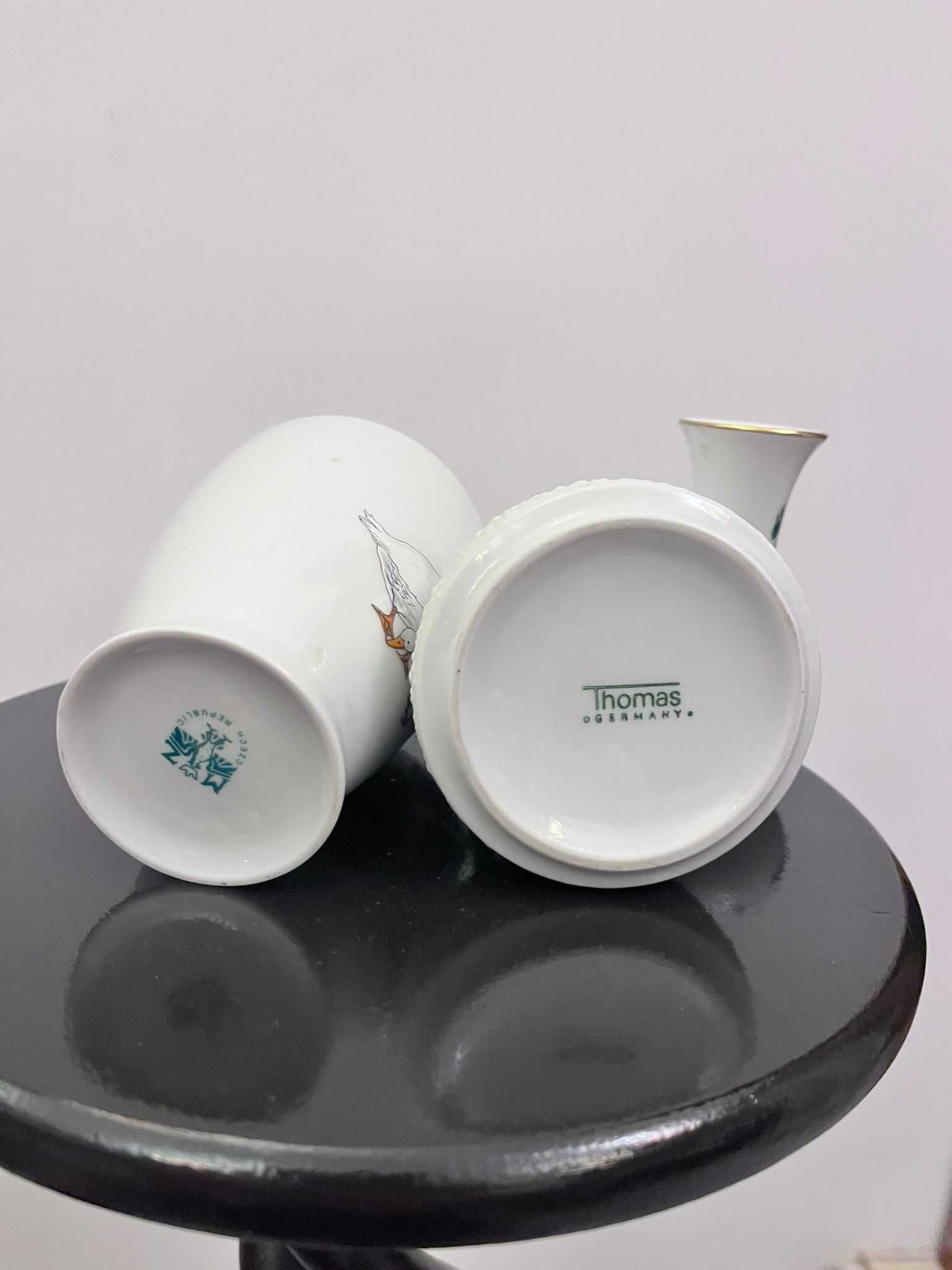 Set 5 piese portelan vechi creatii w germania italia bibelouri bibelou