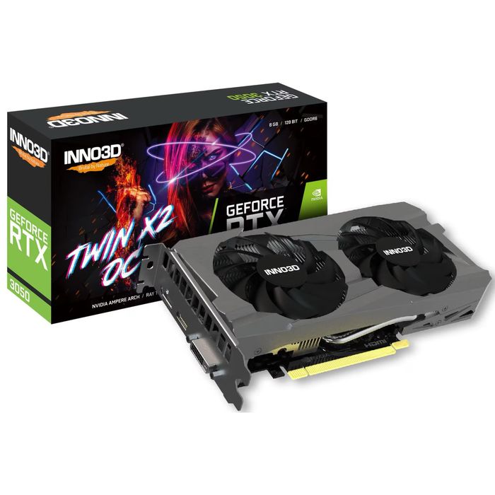 Placa Video Inno3D GeForce RTX 3050 8 GB GDDR6