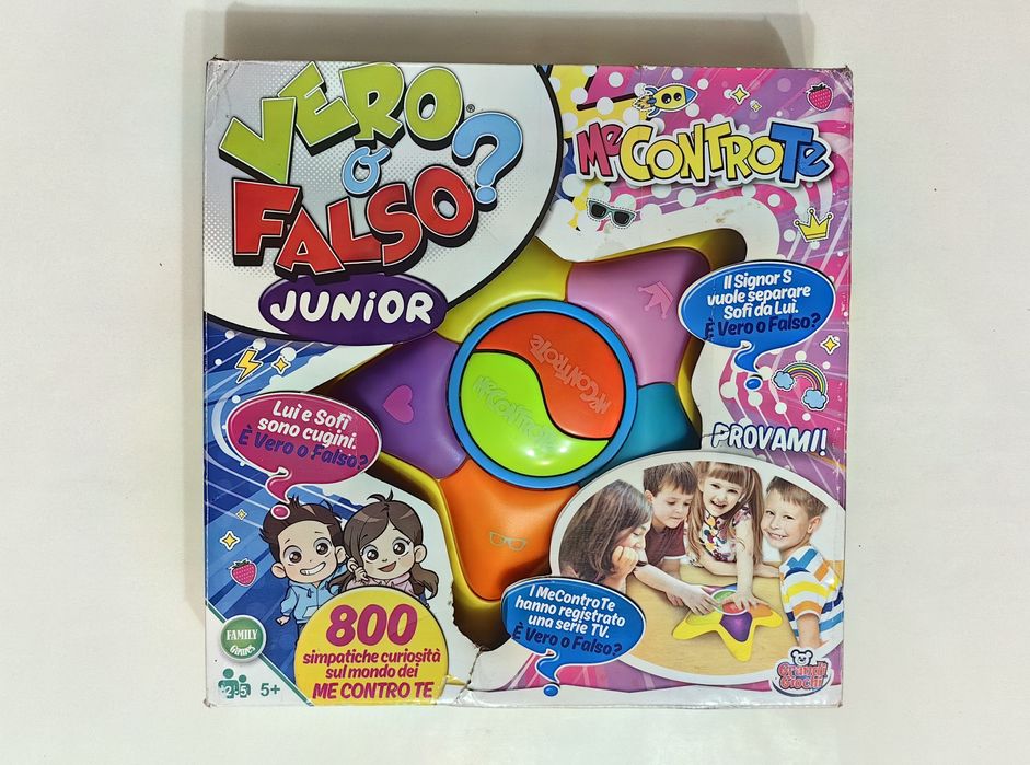 Joc Adevărat sau Fals - Vero o Falso, în limba italiana