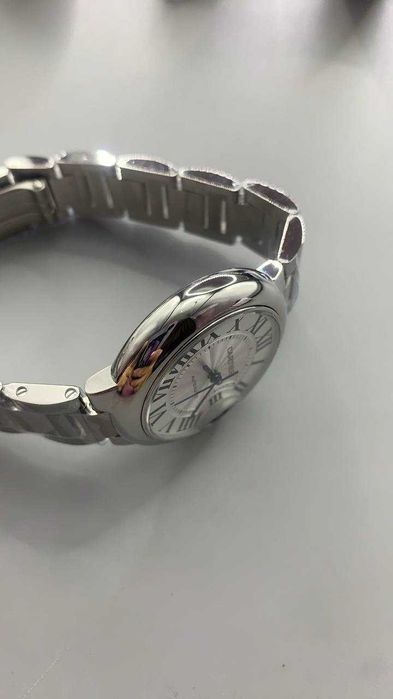 cartier ballo bleu silver 38mm