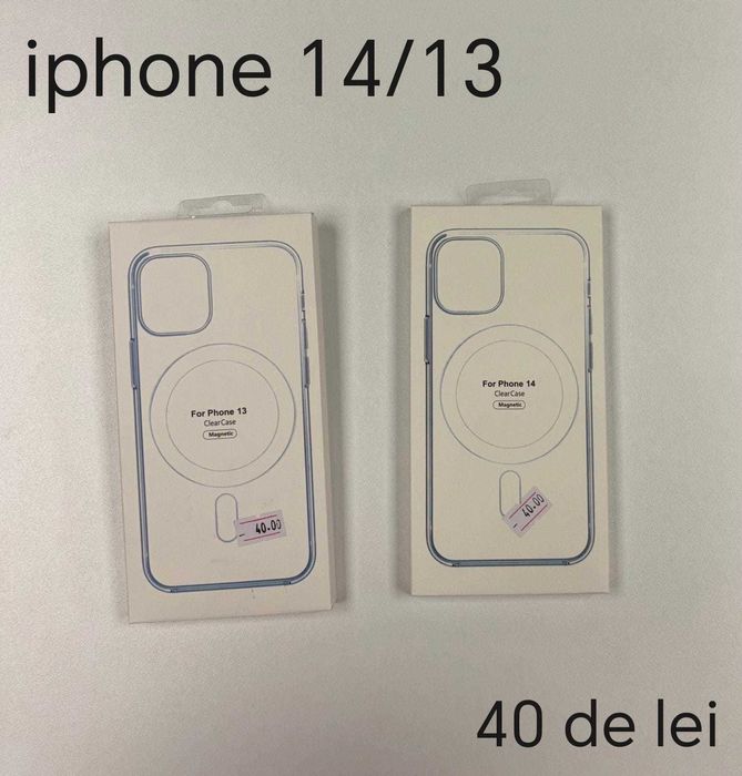 Huse, Folii, Cabluri iPhone 13 / 14 - Montaj gratuit folie