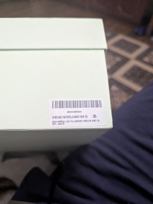 Женские кроссовки OFF-WHITE Arrow Vulcanized Low python