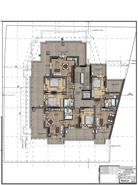 Продава се Двустаен апартамент в София, Левски Г - 71 кв.м за 1588 €/кв.м - Снимка #3