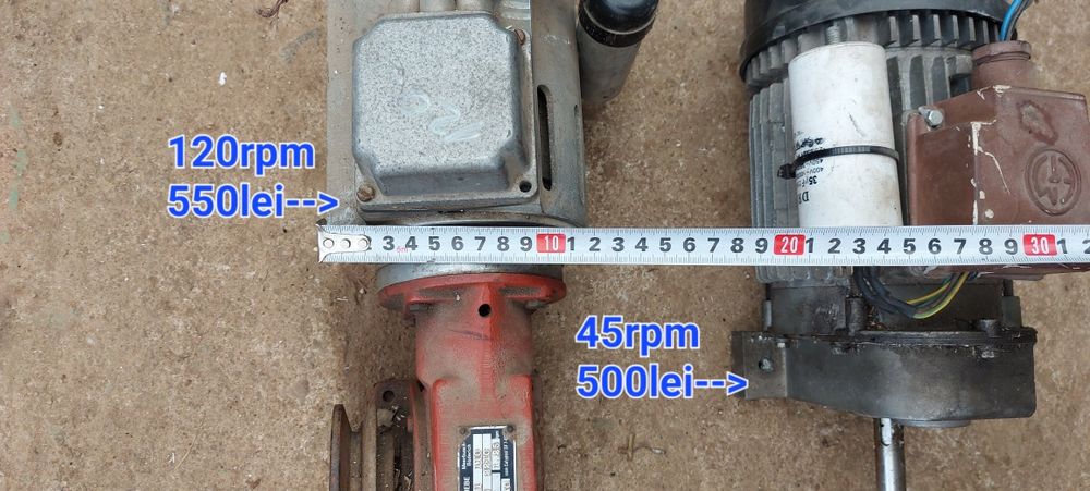 Motor cu reductor 220v 45rpm si 120rpm