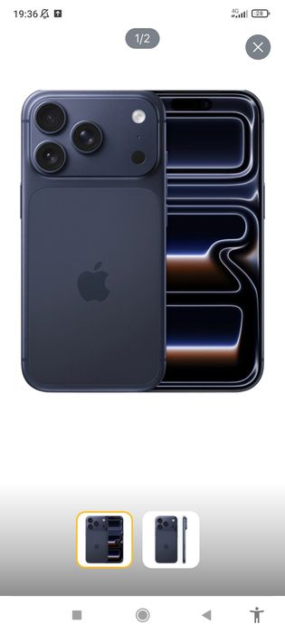 Iphone 17 pro max 256 duel sim