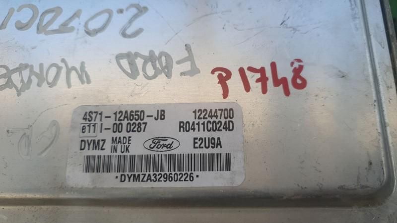 Calculator ecu Ford Mondeo 3 2000-2008 B5Y 4s7112a650jb