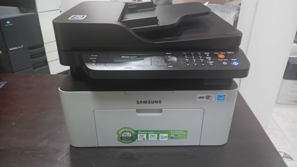 Отличен! Безжичен Wi-Fi лазерен принтер 3 в 1 Samsung M2070 FW